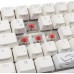 Ducky Ducky One 2 Pro Mini White Edition Gaming Keyboard, RGB LED - Cherry Silent Red
