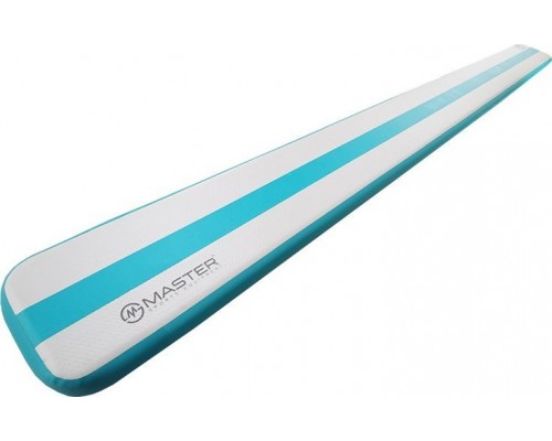 Master Piepūšamais paklājserac vingrošanas Airbeam 500 cm x 40 cm x 10 cm blue