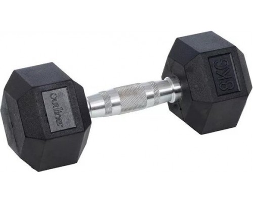 Outliner ‎‎Hantel YLDB35 rubberized 1 x 8 kg