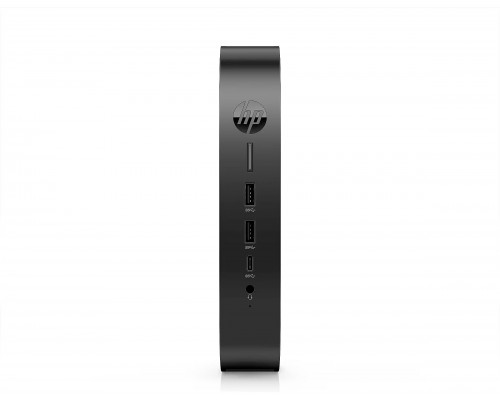 Komputer HP HP Elite t655 - Thin Client - SFF - 1 x Ryzen Embedded R2314 / 2.1 GHz - RAM 8 GB - Flash 32 GB - eMMC - Radeon Graphics - 1GbE, Bluetooth 5.2, Wi-Fi 6 - WLAN: 802.11a/b/g/n/ac/ax, Bluetooth 5.2 - HP ThinPro - Monitor: keiner - Tastatur: Deuts