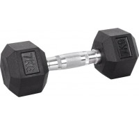 inSPORTline ‎‎Hantel Hexsteel rubberized 1 x 7 kg