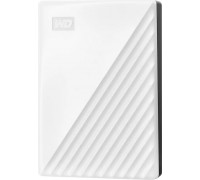HDD WD WD My Passport WDBR9S0060BWT - Festplatte - verschlusselt - 6 TB - extern (tragbar) - USB 3.2 Gen 1 - 256-Bit-AES - weiss