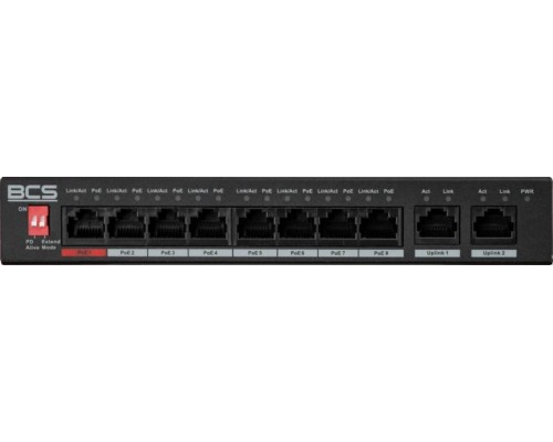 Switch BCS Line Switch PoE BCS LINE BCS-L-SP0802G(2)