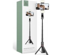 Selfie nūjiņa Tech-Protect TECH-PROTECT L05S BLUETOOTH PAŠPORTRETA NŪJIŅA STATĪVS & LED GAISMA BLACK