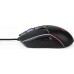 Nedis GMWD510BK Prawa strona USB Typu-A Optyczny 7200 DPI
