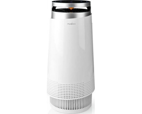 Nedis Nedis AIPU100CWT oczyszczacz powietrza 20 m² 50 dB 35 W Black, White
