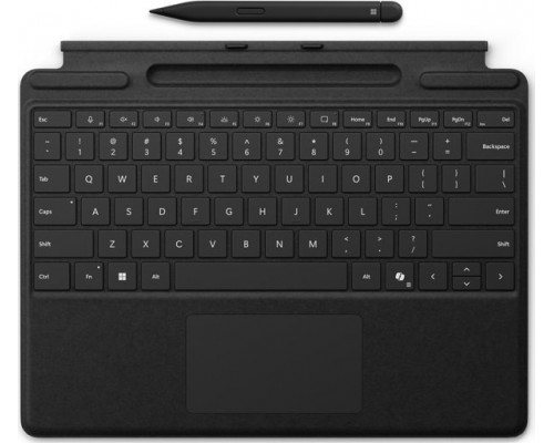 Microsoft Microsoft - Tastatur - mit Touchpad, Beschleunigungsmesser, Surface Slim Pen 2 Ablage- und Ladeschale - mit Slim Pen 2
