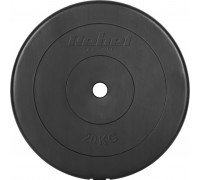 Rebel Bitumena slodze 20kg, 31mm caurums, klasiskais disks, REBEL ACTIVE  