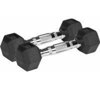 Rebel ‎‎Dumbbells RBA-2325 gumowane 2 x 1 kg