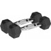 Rebel ‎‎Dumbbells RBA-2325 gumowane 2 x 1 kg