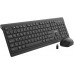 Inca INCA klawiatura IWS-519 Wireless Set, Multimedia, Slim, SW retail