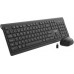 Inca INCA klawiatura IWS-519 Wireless Set, Multimedia, Slim, SW retail