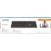 Manhattan 179324 klawiatura USB QWERTY angielski Czarny