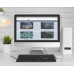 Manhattan 179324 klawiatura USB QWERTY angielski Czarny