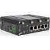 MILESIGHT Milesight UR35 Przemysłowy LTE z  Wi-Fi PoE i GPS  5* 10/100Mbps (1 * WAN + 4 * LAN) Wzmocniona Aluminiowa Obudowa Dual Sim 2* RS485 DI DO  TCP UDP Modbus MQTT