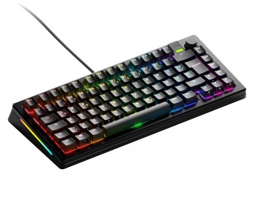 Glorious GMMK 3 Pro 75 % Custom Gaming-  Pre-Built, ISO (DE), Fox Switches, Black