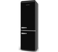Eta ETA | Šaldytuvas | ETA253290020E Storio retro | Energy efficiency class E | Free standing | Combi | Height 192 cm | Šaldytuvas net capacity 216 L | Šaldiklis net capacity 84 L | 41 dB | Juodas