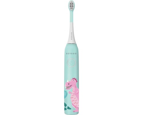 Brush Seysso Kids Dinosaur Coral Green