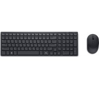 Dell Dell | Silent Keyboard and Mouse | KM555 | Keyboard and Mouse Set | Wireless | Russian (QWERTY) | Black | 2.4 GHz, Bluetooth 5.1 | Wireless connection