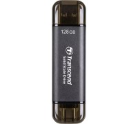 SSD Transcend ESD310S 128GB Black (TS128GESD310C)