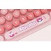 Mofii Bezprzewodowy zestaw klawiatura + myszka MOFII Candy New 2.4G (Rose)