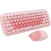 Mofii Bezprzewodowy zestaw klawiatura + myszka MOFII Candy New 2.4G (Rose)