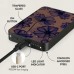 Slowmoose Burga Gunmetal Magnetic - magnetic powerbank 5000 mAh kompatybilny z MagSafe, cable USB-C - USB-C w zestawie (velvet night)