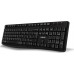 EVOLVEO Set klávesnice a myši K1050, Bezhrátové 2.4GHz, US INTL, černá