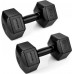 Spokey ‎‎Dumbbells Monster II 2 x 5 kg Black