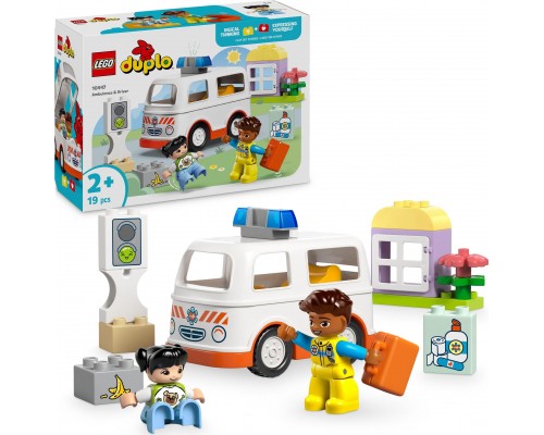 Duplo ratiņi ar vāku (10447)