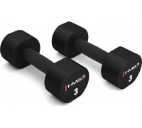 HMS Dumbbells HPT03 poliuretanowe 2 x 3 kg