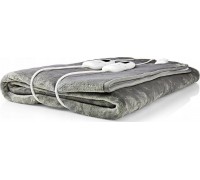 Nedis Nedis PEBL130CWT2 Electric blanket 120 W Gray, White Polar, Poliester