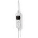 Nedis Nedis PEBL130CWT2 Electric blanket 120 W Gray, White Polar, Poliester