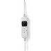 Nedis Nedis PEBL130CWT2 Electric blanket 120 W Gray, White Polar, Poliester