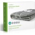 Nedis Nedis PEBL130CWT2 Electric blanket 120 W Gray, White Polar, Poliester