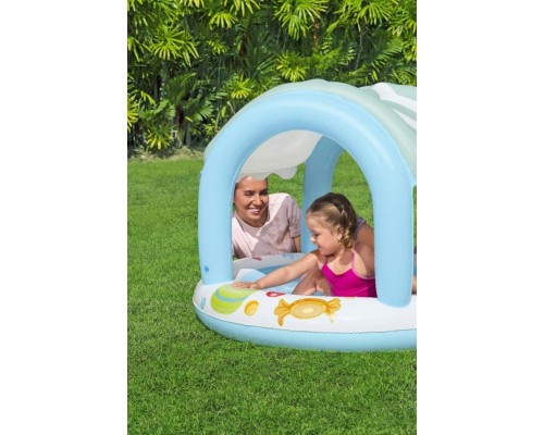 Bestway Donut Pool with Inflatable Roof