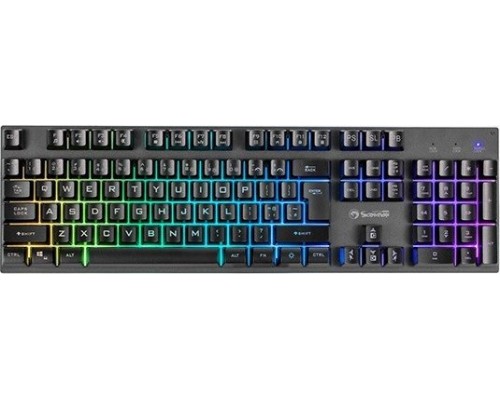 Marvo SOLDAT 20, CZ/SK, do gry,  (USB), Black, pod�wietlona