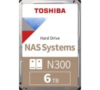 Toshiba N300 6TB 3.5'' SATA III (6 Gb/s) (HDWG760EZSTA)