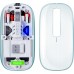Defender IXES MM-999 2400dpi 2.4GHz + Bluetooth AKUMULATOR bezklikowa silent