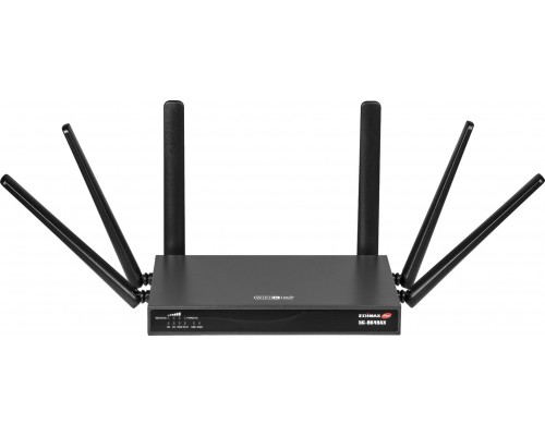 Edimax 5G-8649AX router bezprzewodowy Dual-band (2.4 GHz/5 GHz) Czarny