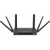 Edimax 5G-8649AX router bezprzewodowy Dual-band (2.4 GHz/5 GHz) Czarny