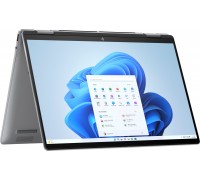 HP ENVY x360 14-fa0016nw AMD Ryzen 7 8840HS Hybryda (2w1) 35,6 cm (14") Ekran dotykowy 2K 16 GB LPDDR5-SDRAM 512 GB SSD Wi-Fi 7 (802.11be) Windows 11 Home Silver