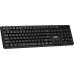 Marvo WS005 BK, klawiatura z myszk� bezprzewodow�, US, biurowy, czarna