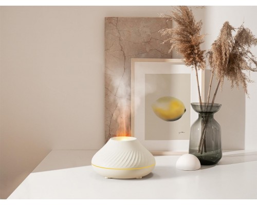 PLATINET FLAME AROMA DIFFUSER HUMIDIFIER NAWILŻACZ POWIETRZA 130ML 4,5W WHITE [46112]