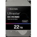 WESTERN DIGITAL ULTRASTAR DC HC580 8,89cm 3,5Zoll 26.1MM 22TB 512MB 7200RPM SAS ULTRA 512E SE P3 DC