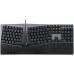 Perixx PERIBOARD-535 DE BR, ergonomiczna mechan. USB klawiatura (brązowe przyciski)