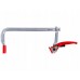 Ścisk zapadkowy kuty typu F 250x100mm (20)