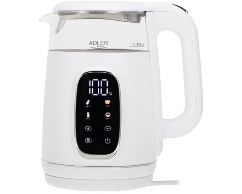 Adler LED 1,7L AD1305 White/Silver