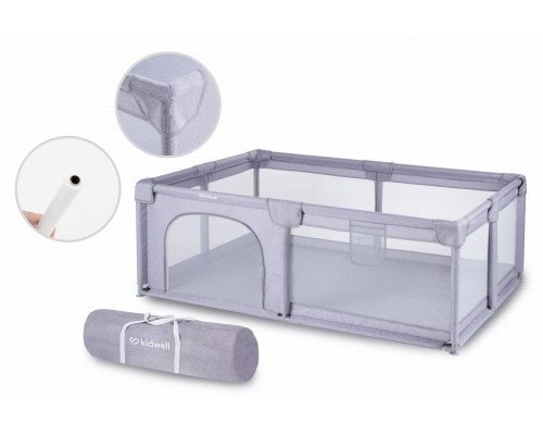 Playpen Fanko szary 180x200cm kidwell