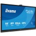 iiyama TE6513A-B1AG signage display Interaktywny płaski panel 163,8 cm (64.5") Wi-Fi 450 cd/m² 4K Ultra HD Czarny Ekran dotykowy Procesor wbudowany Android 18/7